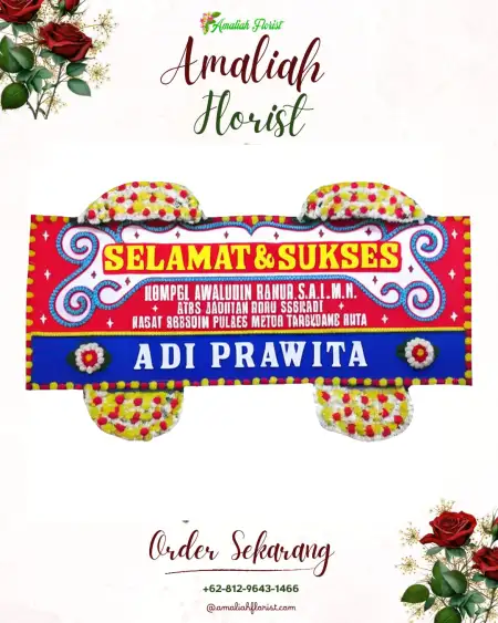 Papan Bunga Ucapan Selamat Jekan Raya